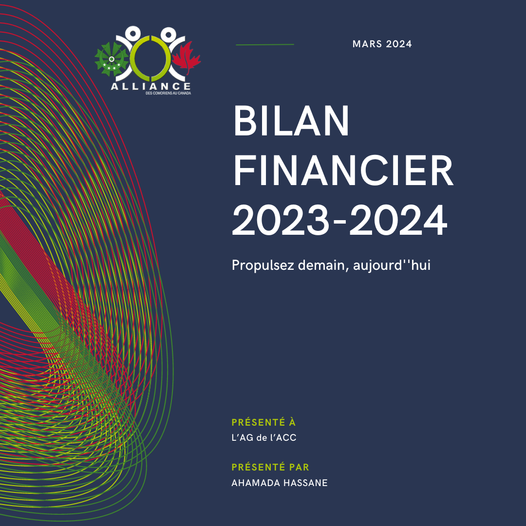 Bilan Financier